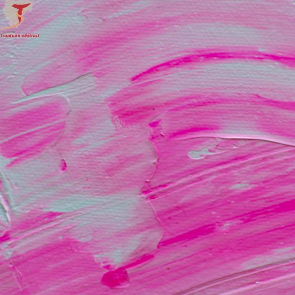 Tran Tuan Abstract Beauty of Meditation 2021 135 x 80 x 5 cm Acrylic on Canvas Painting Detail