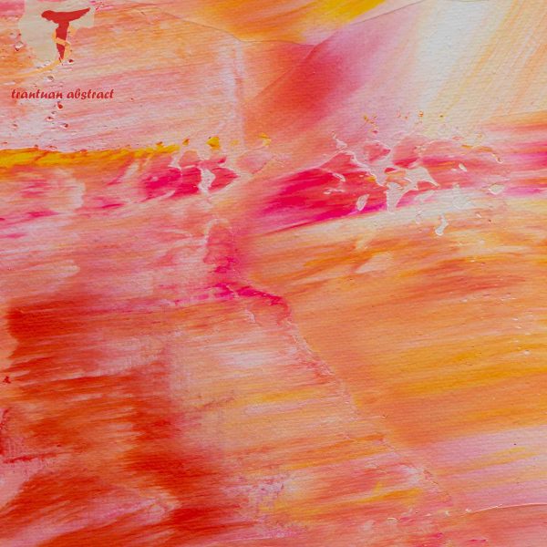 Tran Tuan Abstract Sky of Love 2021 135 x 80 x 5 cm Acrylic on Canvas Painting Detail s (2)