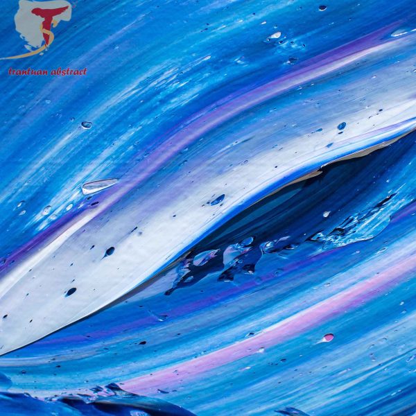 Tran Tuan Abstract A Date Night 2021 120 x 100 x 3 cm Acrylic on Canvas Painting Detail s (20)