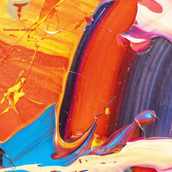 Tran Tuan Abstract Vibrant Warmth 2021 120 x 100 x 5 cm Acrylic on Canvas Painting Detail s (17)